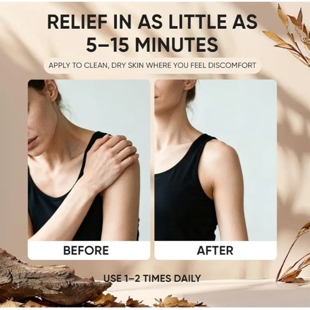 Mira Organics Pain Relief Repair Lotion 100ml Muscle Joint Nerve Support Cream